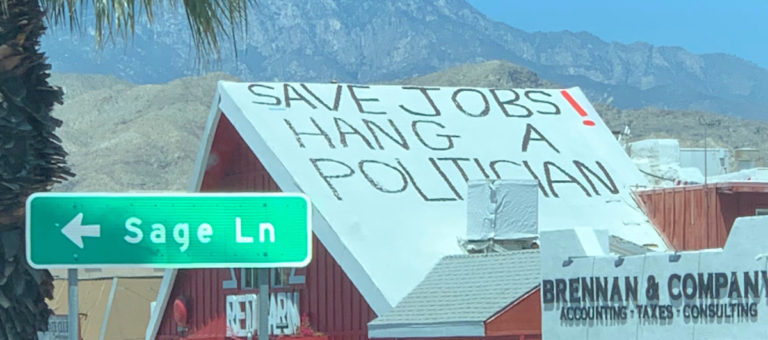 Stay classy, Palm Desert